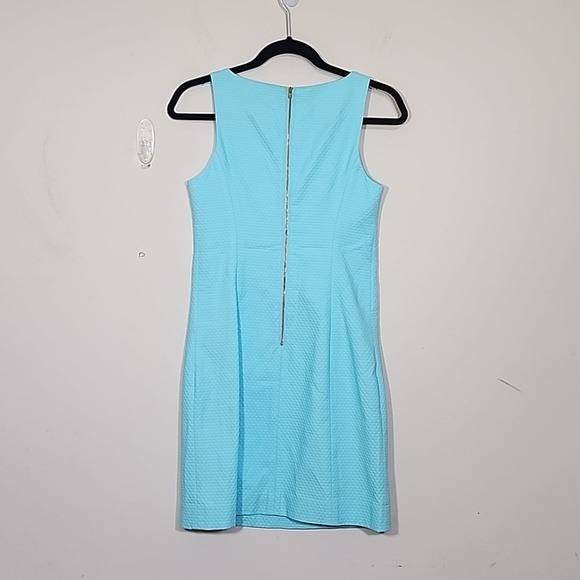 Lilly Pulitzer Gabi Shift Serene Blue Color Dress Size 0 - Picture 4 of 10
